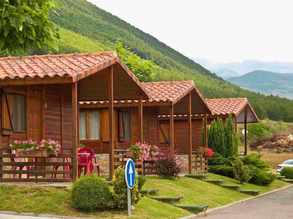 Camping Valle de Tena Sabiñánigo Rom bilde